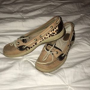 Leopard print slip on